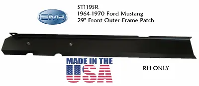 1964 - 1970 Mustang Outer Front Frame Rail Patch RH Made In THE USA • $29.99
