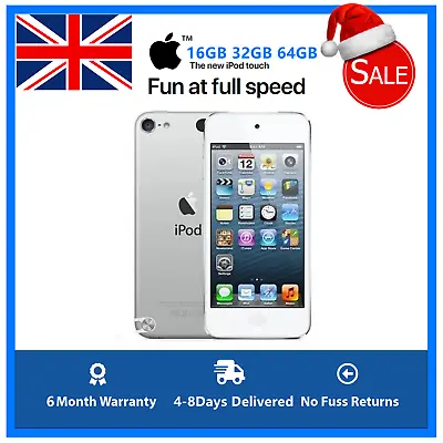 £85.90 • Buy Apple IPod Touch 5th Generation 16GB, 32GB, 64GB - Silver & FREE SHIPPING