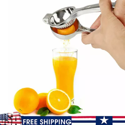 Stainless Steel Lemon Squeezer Orange Lime Juicer Hand Press Tool Kitchen & Bar • $6.18