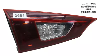 2014-2016 Mazda 3 Sedan Rear Left Side Inner Tail Light Stop Lamp Oem B45a-513g0 • $34.32