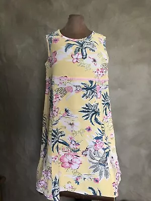 Girls Mulberribush 5 HAWAIIAN TROPICAL DRESS 100% Rayon Cool USA Spring Summer • $19.95