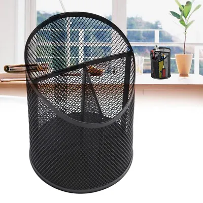 £11.99 • Buy Pencil Mesh Pen Holder Stationery Container Storage Desk Tidy Organiser
