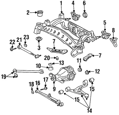 Genuine Toyota Supra MK4 Left Rear Lower Control Arm Assembly 48740-14070 • $230.39