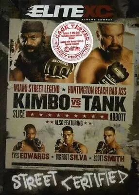 EliteXC: Street Certified - Kimbo Slice Vs. Tank Abbott - DVD - VERY GOOD • $6.68