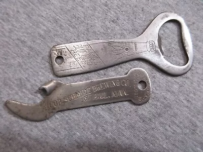 Vintage Pabst Blue Ribbon & Jacob Schmidt St. Paul Minn Bottle Openers Lot F • $0.99