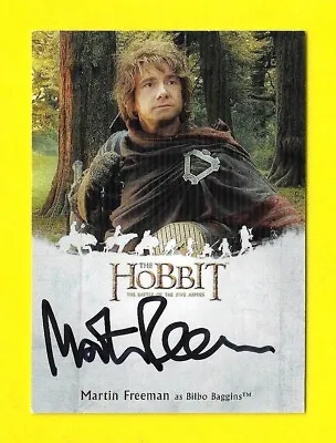 2016 Cryptozoic The Hobbit Battle Of The Five Armies Autograph Martin Freeman • $349.99