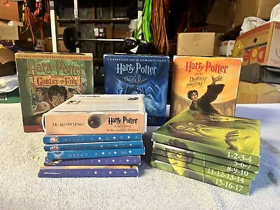 Harry Potter Audio Books Set On CD Jim Dale Series 1-7 Boxed Set See Description • $139.99