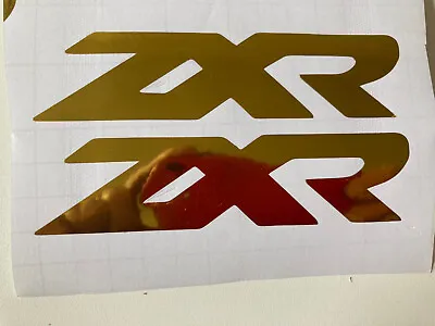 £1.95 • Buy Kawasaki Zxr Tank Fairing Sticker Gold X2