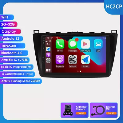 9  Android 10.1 Car Stereo Radio GPS Navi Carplay WiFi FM For Mazda 6 2009-2012 • $135.99