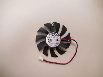 Cooler Fan For ATI NVIDIA Video Card T&T 6010M12F ND1 55mm 2 Pin DC 12V 0.20A • $10.96