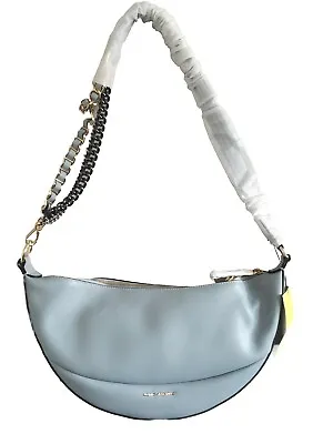 Marc Jacobs Hobo Bag Women's The Eclipse Blue Leather Mix Metal NWT  • $299.99
