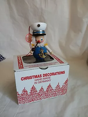 Steinbach Nutcracker Ornament SEA CAPTAIN 3.25  Germany • $23