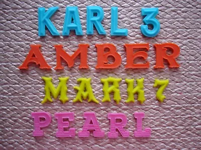 Decorative Edible Letters / Numbers For Cake / Cupcake  Decoration  • £2.30