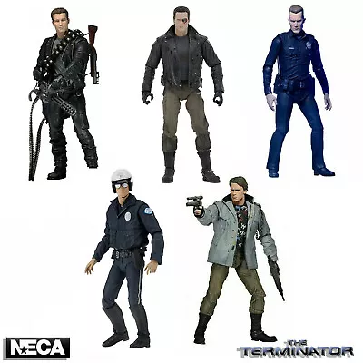 £39.95 • Buy NECA Terminator 2 Ultimate T-800 7  Scale Action Figure Official Tech Noir New 