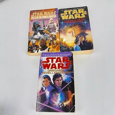 Star Wars Tales Of The Bounty Hunters Darksaber Children Of The Jedi Bantam Book • $44