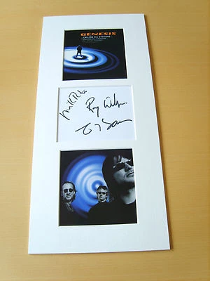 £120 • Buy Genesis Genuine Signed Authentic Autographs - UACC / AFTAL.