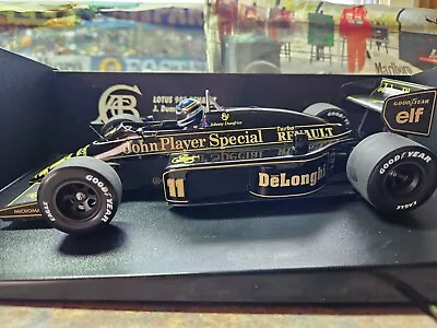 1/18 Minichamps Lotus Renault 98t Johnny Dumfries 1986 • £159