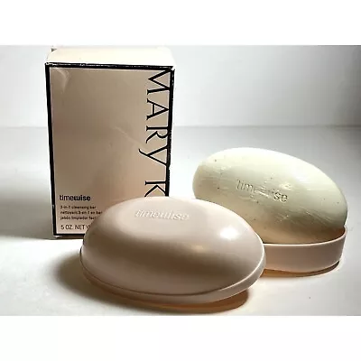 Mary Kay Timewise 3- In- 1 Cleansing Bar Soap Dish 5oz NEW Sealed • $27.99