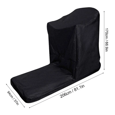 $46.88 • Buy LShaped Treadmill Cover Waterproof Dustproof Protective Cover Black Outdoor HG