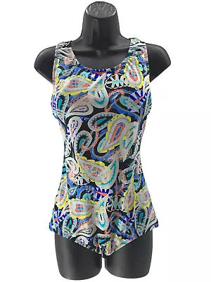 $32.99 • Buy Dolfin Aquashape Womens Conservative Lap Suit In Awakening