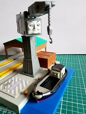 £16.21 • Buy Thomas The Tank Engine Trackmaster Cranky Crane At The Dock & Bulstrode Barge