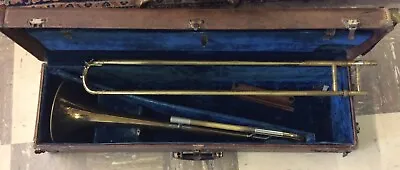 Vintage 1925 Conn 4H Trombone 6H Slide #222636 Case • $500