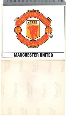Two Large 16x14 Official Vintage 1990's Manchester United Football Club Stickers • $5.04