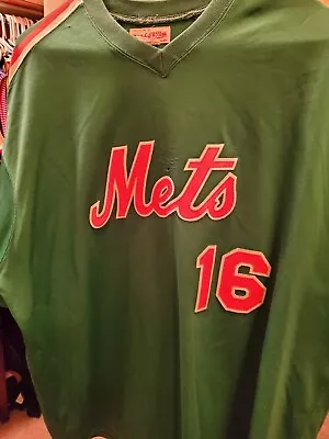 Vintage New York Mets Dwight ‘Doc’ Gooden #16 Green Jersey - Size 4XL • $40