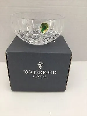 Waterford Crystal Araglin 5 Inch Bowl Stamped Signed • $39.99