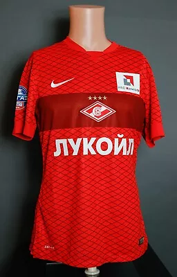 Glushakov FC Spartak Moscow 2014–15 Russia Match Worn Jersey Soccer Football • $149.99