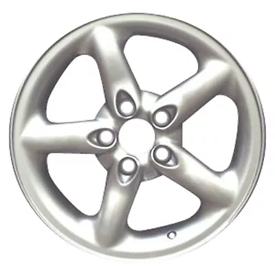 16x6.5 5 Spoke Used Aluminum Wheel Painted Silver 560-70194 • $295.73