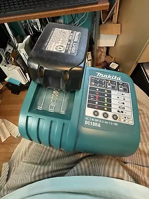 Genuine Makita DC18RA 7.2-18V Lithium NiMh FAST Battery Charger 240V LTX • $50