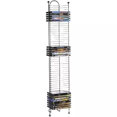 42  Nestable 52 DVD/ BluRay Storage Tower Gunmetal • $21