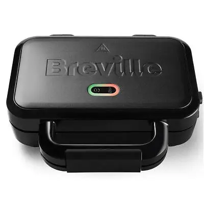 £39.99 • Buy Breville Ultimate Deep Fill Toastie Maker | 2 Slice Sandwich Toaster Black
