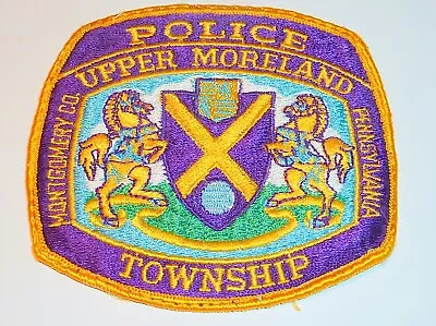 Police Patch Upper Moreland Township Montgomery Co.  PA  Genuine Original Mint • $6.99
