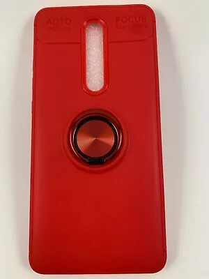 Xiaomi MI 9T Pro Red Plastic Case W/Ring. Brand New (179) • $7.26