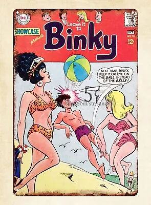 Shop Wall Art Leave It To Binky 1967  DC Superman Comics Metal Tin Sign • $15.87