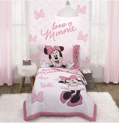 Minnie Mouse: Love Heart 4 Pc. Toddler Set By Disney • $40