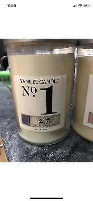 Yankee Candle Coconut Numbers Collection No 1. Limited Edition Rare £30 A Candle • £30