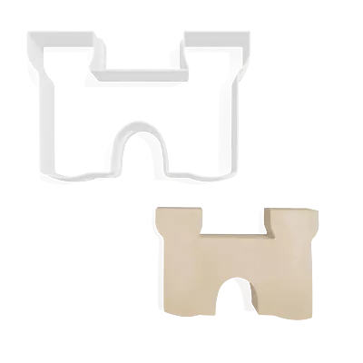 £4.50 • Buy Princess Castle Cookie Cutter - Biscuit - Baking - 3 Sizes