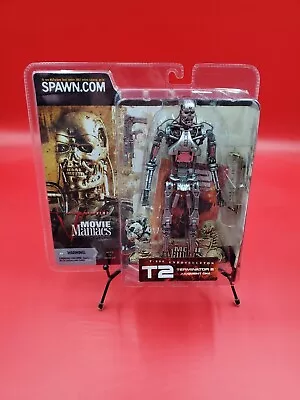 Terminator 2 T-800 Endoskeleton Movie Maniacs Series 5 McFarlane NEW IN BOX • $35