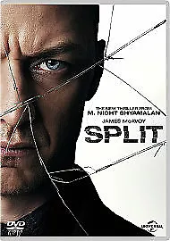 Split DVD (2017) James McAvoy Shyamalan (DIR) Cert 15 FREE Shipping Save £s • £2.50