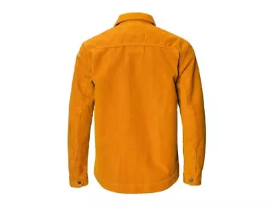 *NEW* BMW MOTORRAD Motorcycle Jacket With Pads -Mitte Men Gold/Yellow Corduroy L • $378