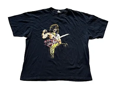 Eddie Van Halen EVH Mens XXL Rock Frankenstein Guitar T-Shirt Vintage Rare Anvil • $69.95
