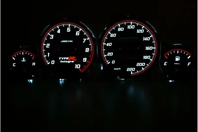 Honda Integra DA6 1991 II Gen. Glow Gauges Dials Plasma Dials Kit Tacho Glow Das • $82.59