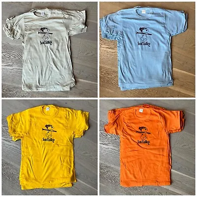 Vintage New Old Stock SNOOPY Sun Valley ID Skiing Carrying NOS T Shirt Adult • $33.33