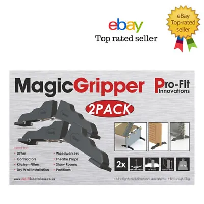 £45.75 • Buy Magic Gripper Door Clamp Pro Version Dial Adjust - Pack Of 2