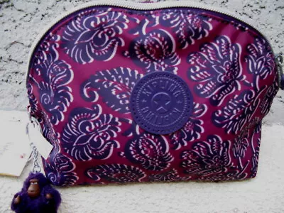 £37.44 • Buy KIPLING ZADOK AGELESS FLORAL POUCH / Cosmetic-Toiletries Bag **NWT