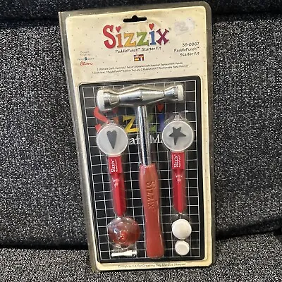 Sizzix Paddle Punch Starter Kit #38-0867 Scrapbooking Paper Craft New Sealed • £17