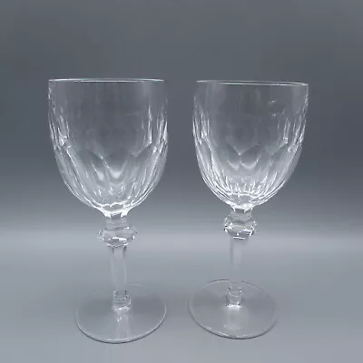 $89.99 • Buy Waterford Crystal Curraghmore Water Goblets - Set Of Two